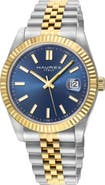 Haurex Italy Impero Two Tone Bracelet Watch