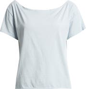 BP. Relaxed Fit Boat Neck Cotton T-Shirt