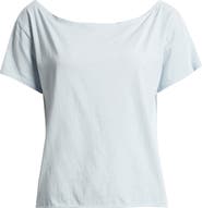 BP. Relaxed Fit Boat Neck Cotton T-Shirt