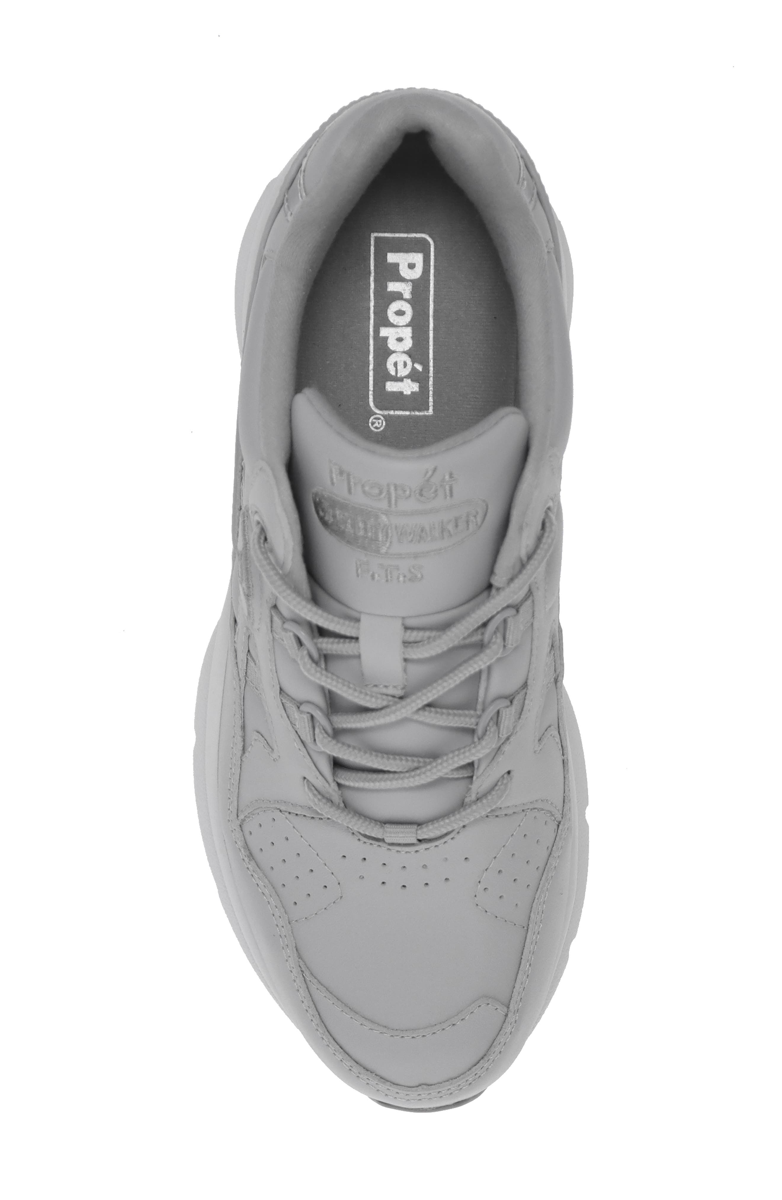 Propét 'Stability Walker' Oxford, Alternate, color, White/ Grey