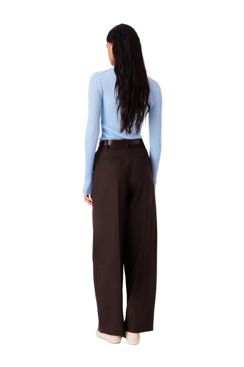 Lurex knit sweater, Alternate, color, Blue sky