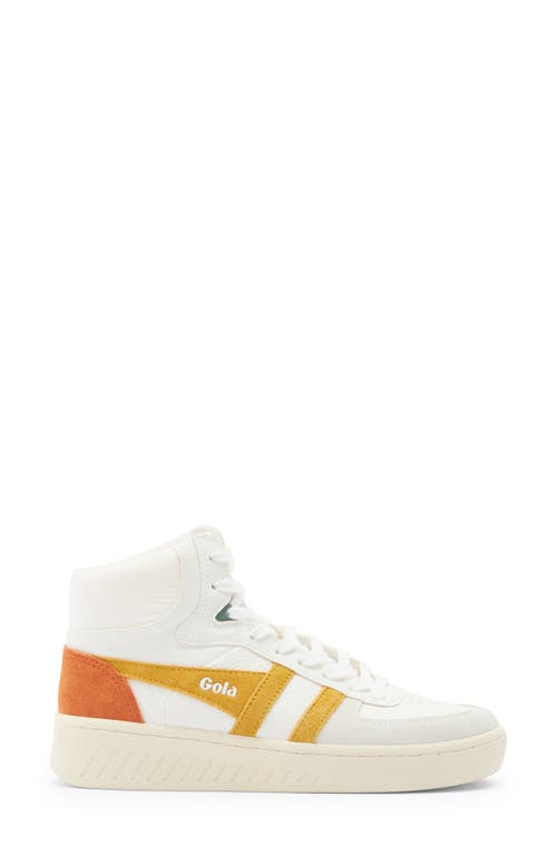 Gola Slam Trident Trainer Sneaker In White