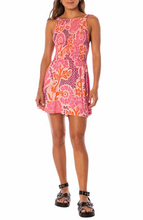 Scarlett Floral Cover-Up Minidress