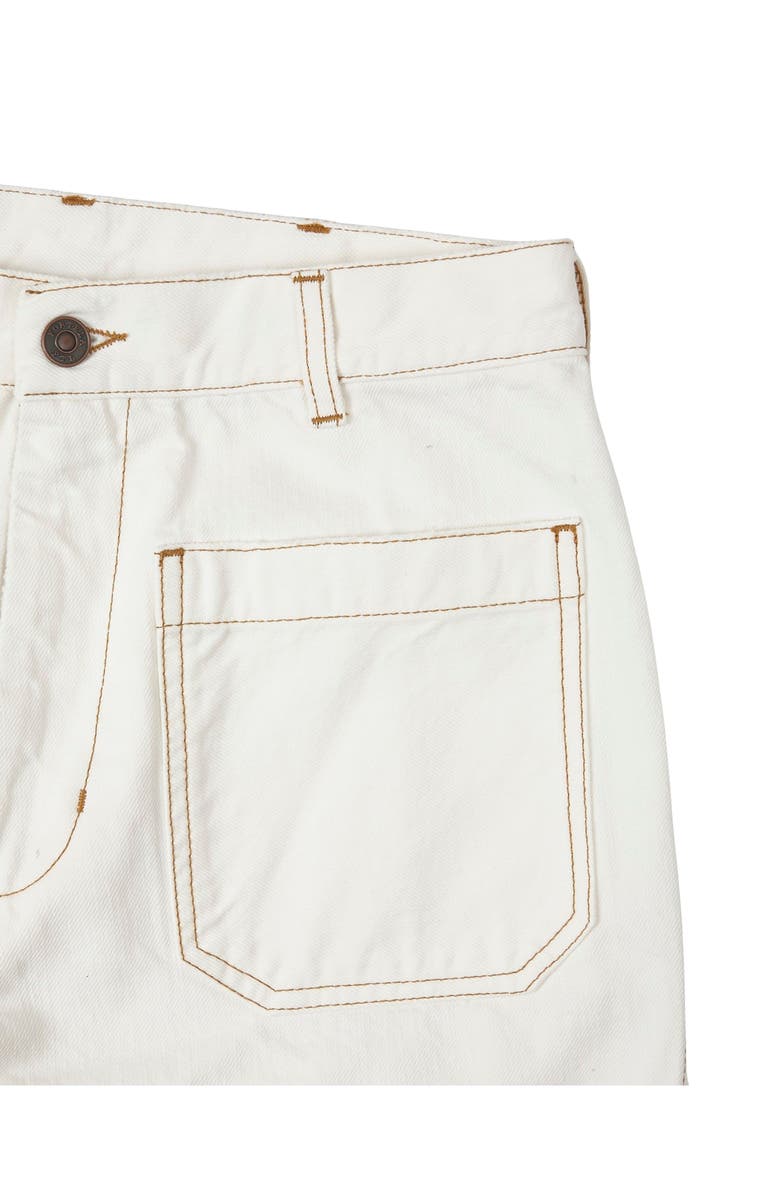 Fortela JoelleT Wide Fit Light Denim Trousers, Alternate, color, Ecru