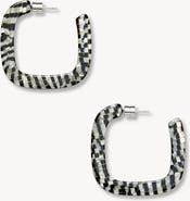 MACHETE Midi Square Hoops