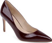 L'AGENCE Maelle Snake Print Embossed Leather Pump