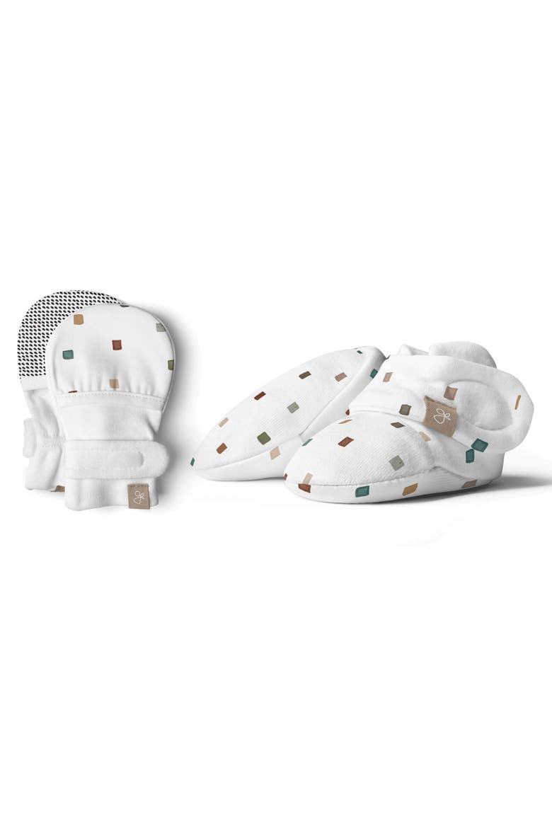 Goumi Stay On Baby Mitts & Boots Set, Main, color, City Blocks