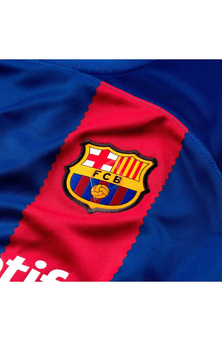 Nike Men's Nike Royal Barcelona 2023/24 Home Stadium Replica Jersey, Alternate, color,