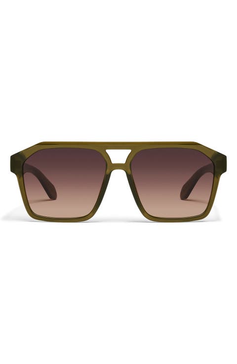 Soundcheck 57mm Gradient Aviator Sunglasses