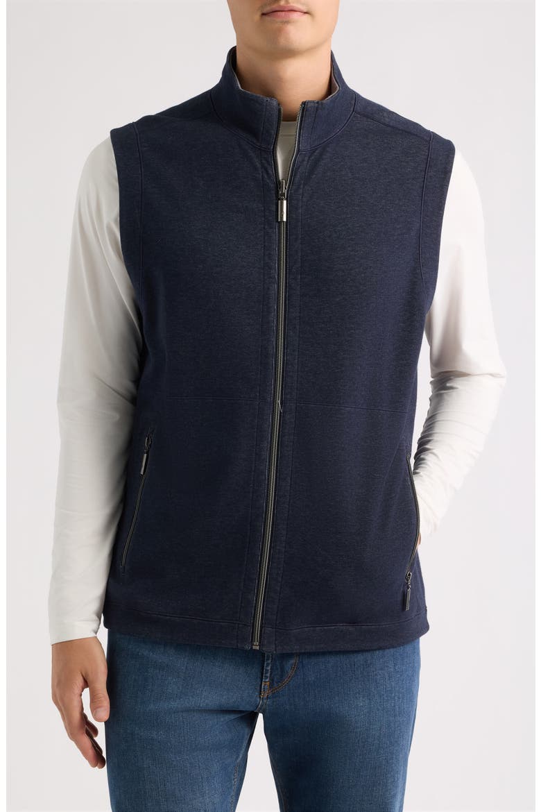 Flipview Reversible Vest, Alternate, color, NIGHT CAP HEATHER