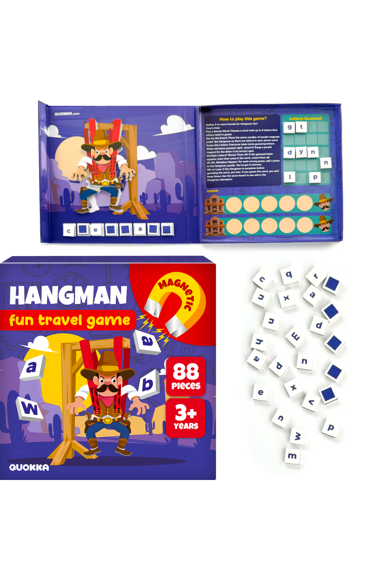 Magnetic Kids Games Collection, Main, color, Hangman