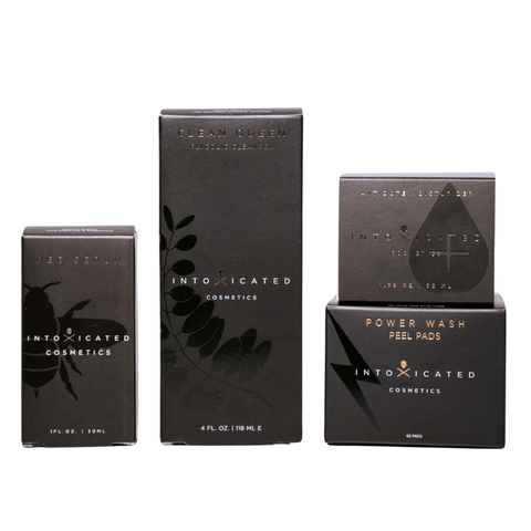 Complete Bee Set (Bee Serum, Antidote Moisturizer, Clean Queen, Power Wash Peel Pads) | Anti-Aging Skincare Serum with Purified Bee Venom, Fine  Line Smoothing Daily Moisturizer, & Glyolic Exfoliation Bundle