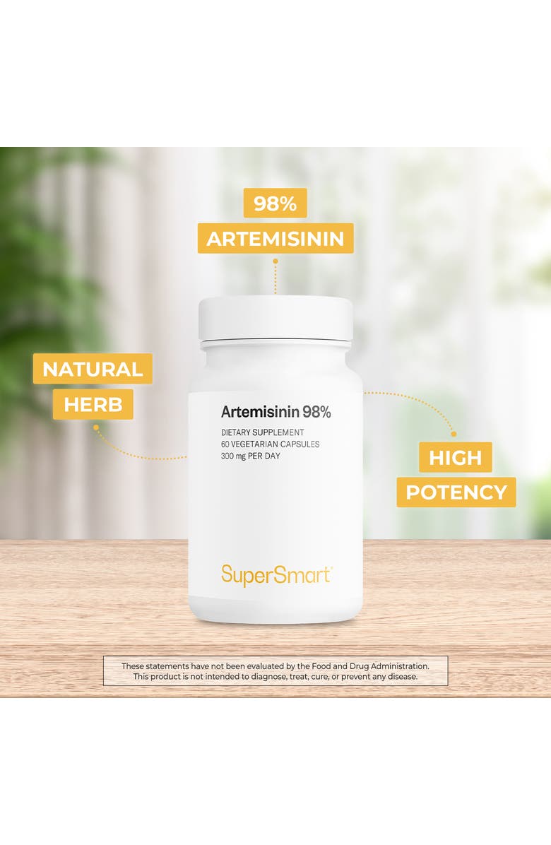 SuperSmart Artemisinin Supplement 300mg, Alternate, color, NO COLOR