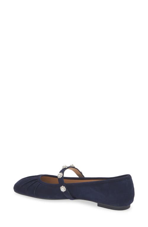 Stuart Weitzman Justina Mary Jane Ballet Flat In Animal Print