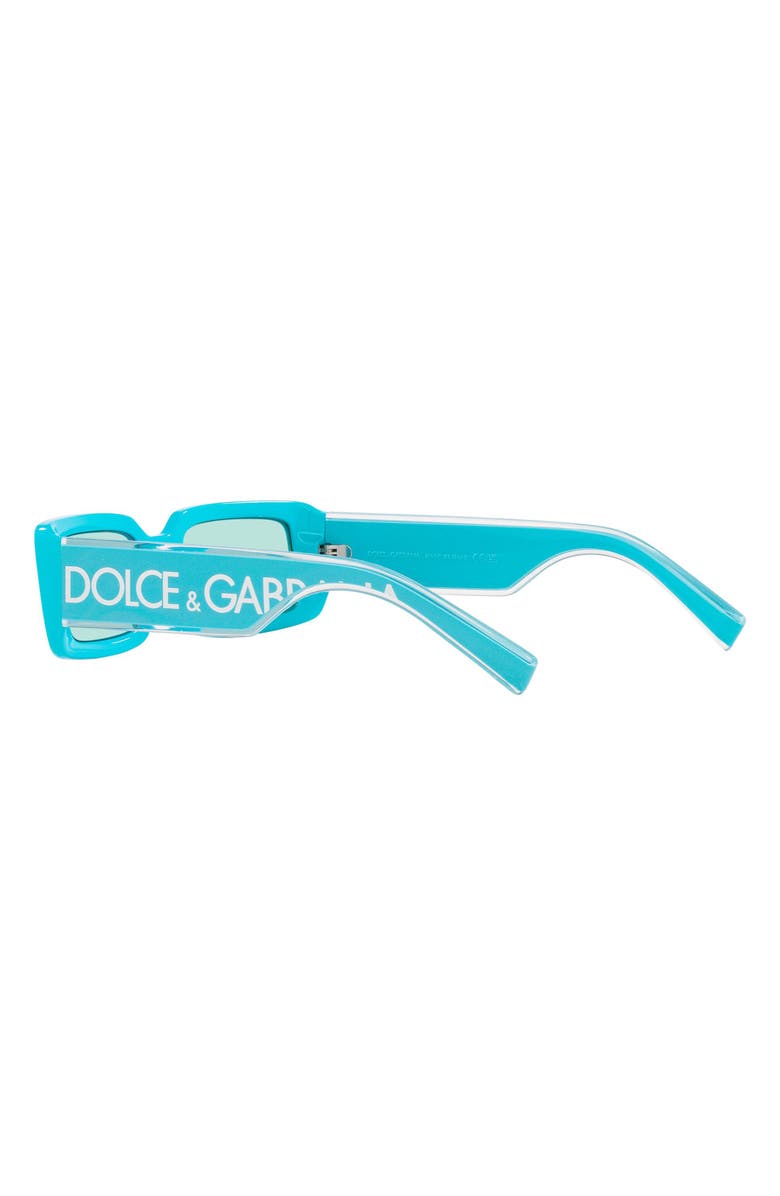 Dolce&Gabbana 53mm Rectangular Sunglasses, Alternate, color, 