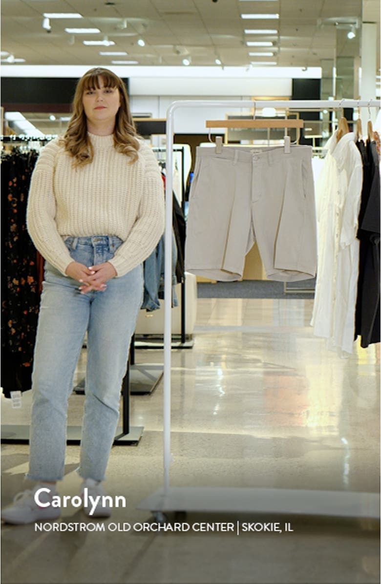 Jake Flat Front Chino Shorts, sales video thumbnail