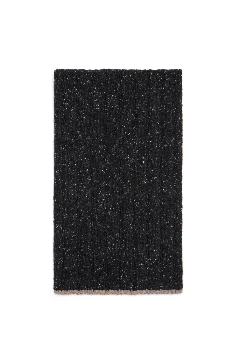 Brunello Cucinelli Cashmere knit scarf, Main, color, Anthracite