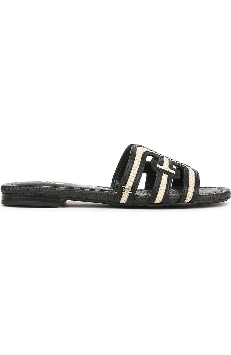 Sam Edelman Bay Slide Sandal, Alternate, color, Linen/ Black