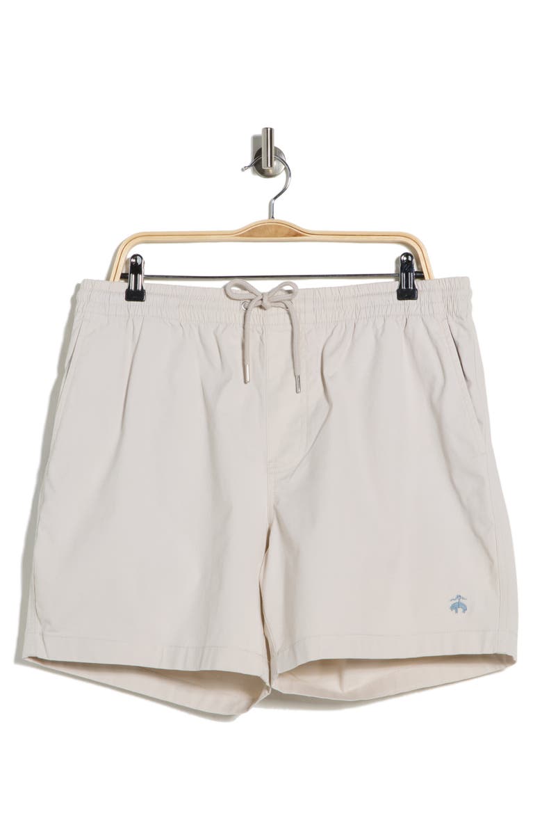 Brooks Brothers Drawstring Shorts, Main, color, Medium Brown