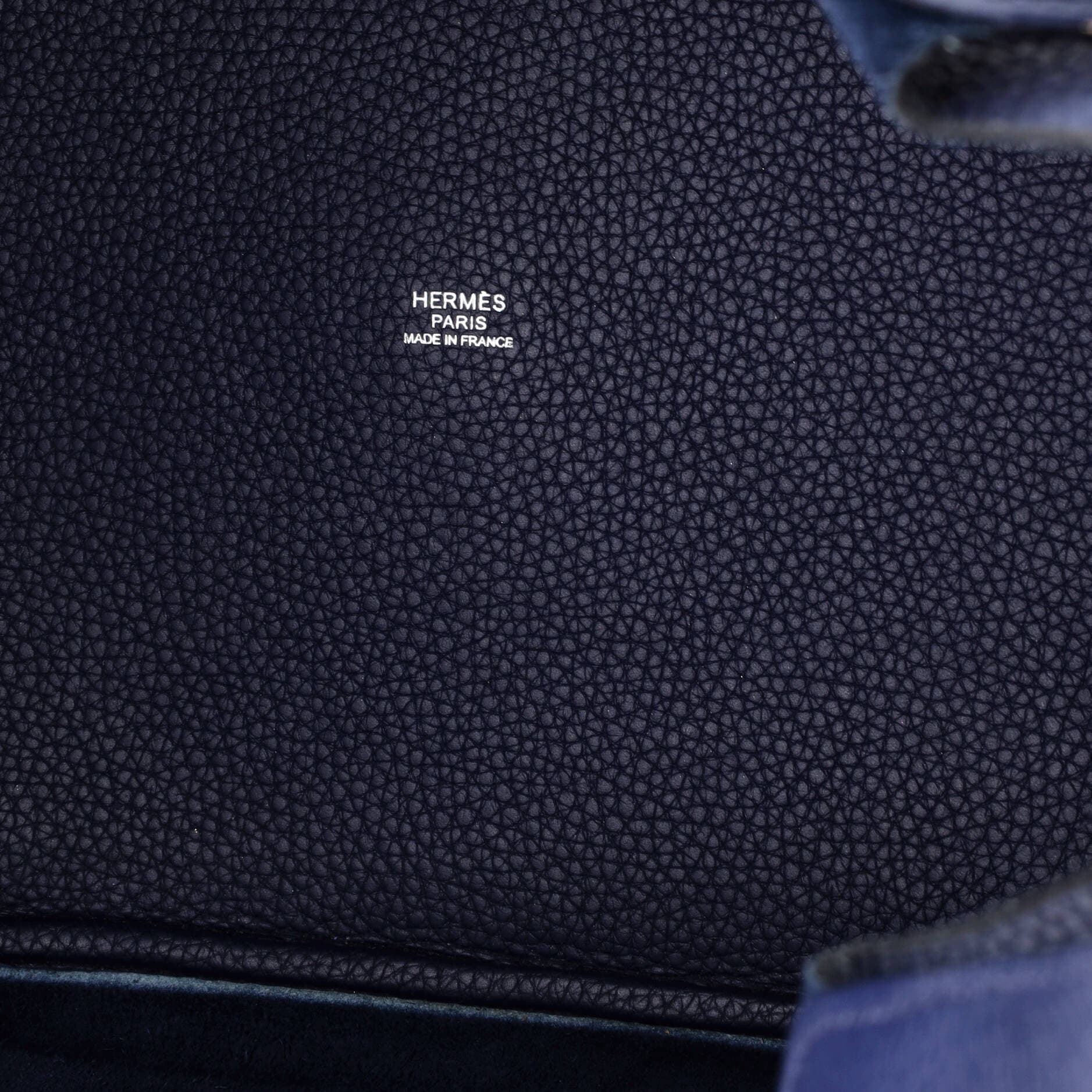 Pre-Owned Hermes Picotin Lock Bag Clemence GM, Alternate, color, Bleu De Malte