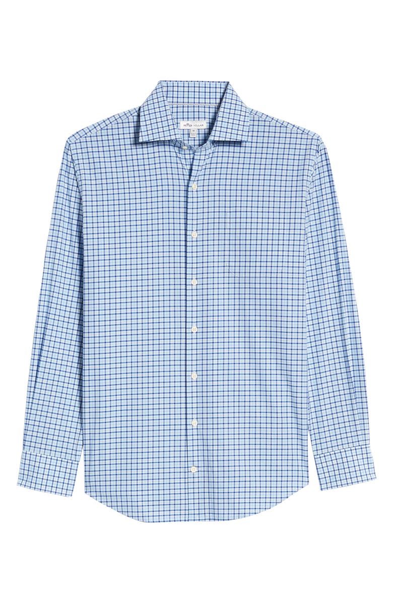 Peter Millar Claude Regular Fit Check Button-Up Shirt, Alternate, color,