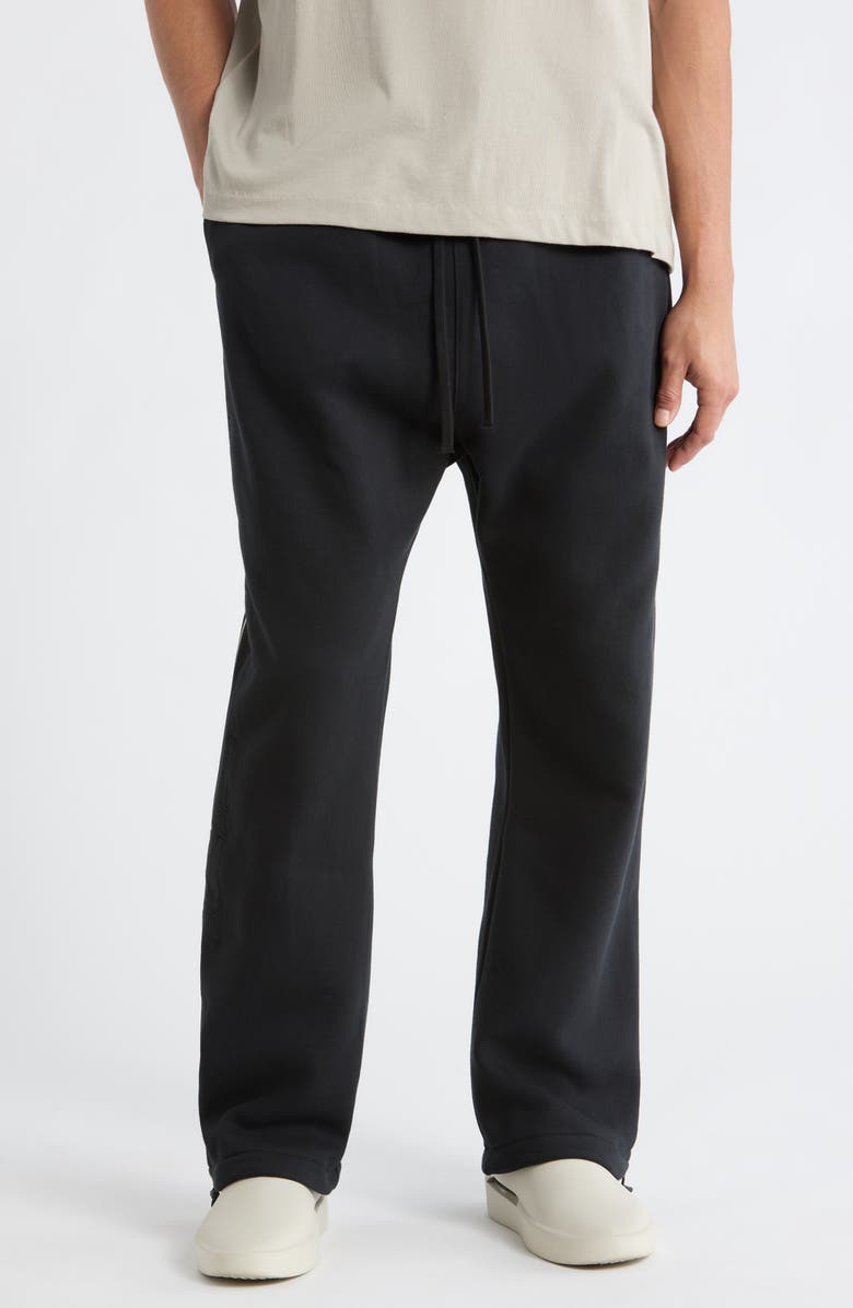 Fear of God Essentials Active Trace Relaxed Sweatpants, Main, color, Vintage Black