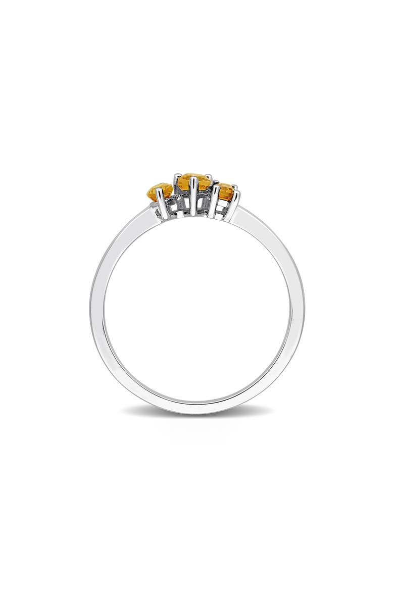 Multiple Cut Citrine Stacking Ring, Alternate, color, YELLOW