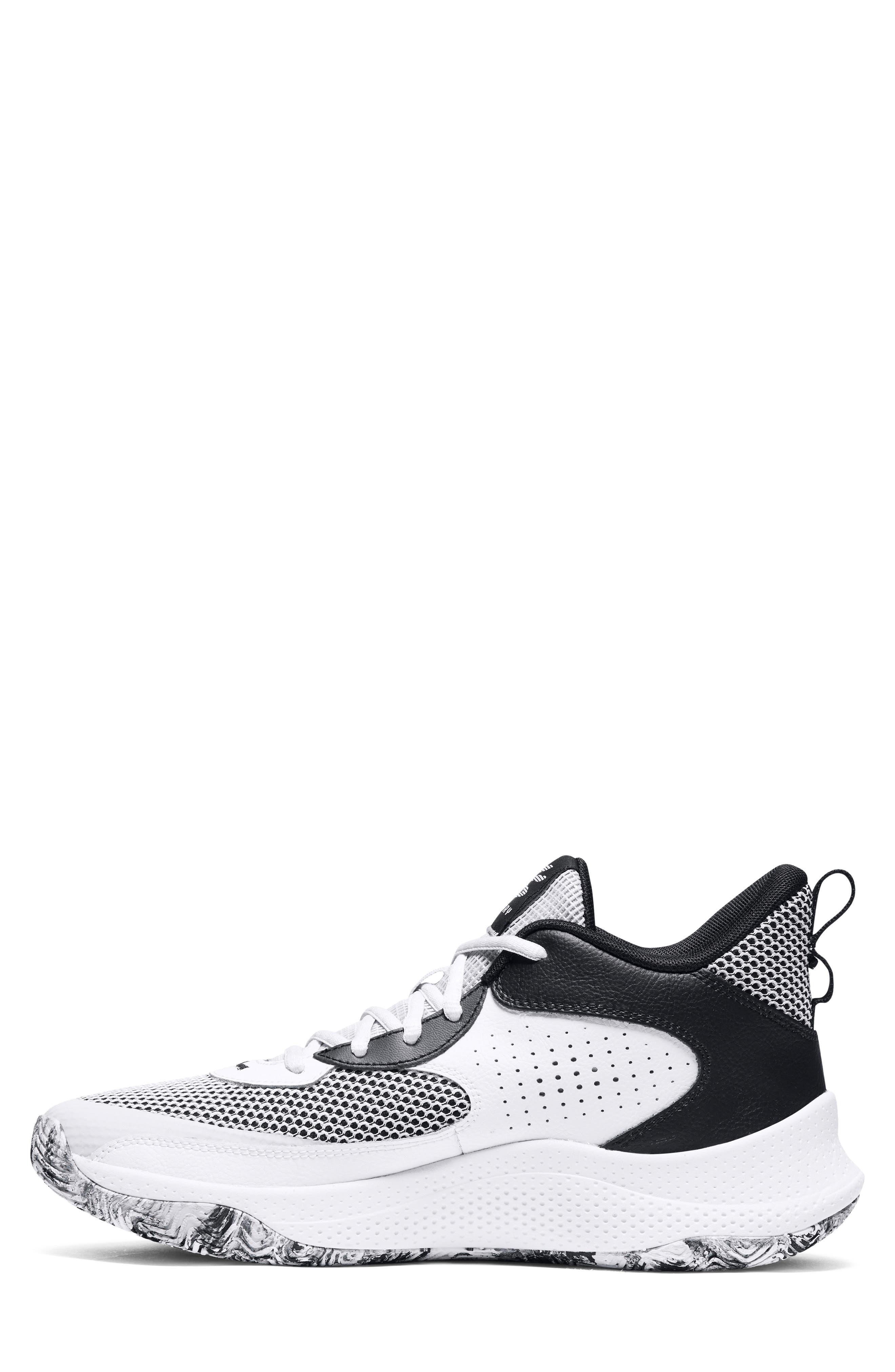 Under Armour Gender Inclusive Curry Sneaker, Alternate, color, White