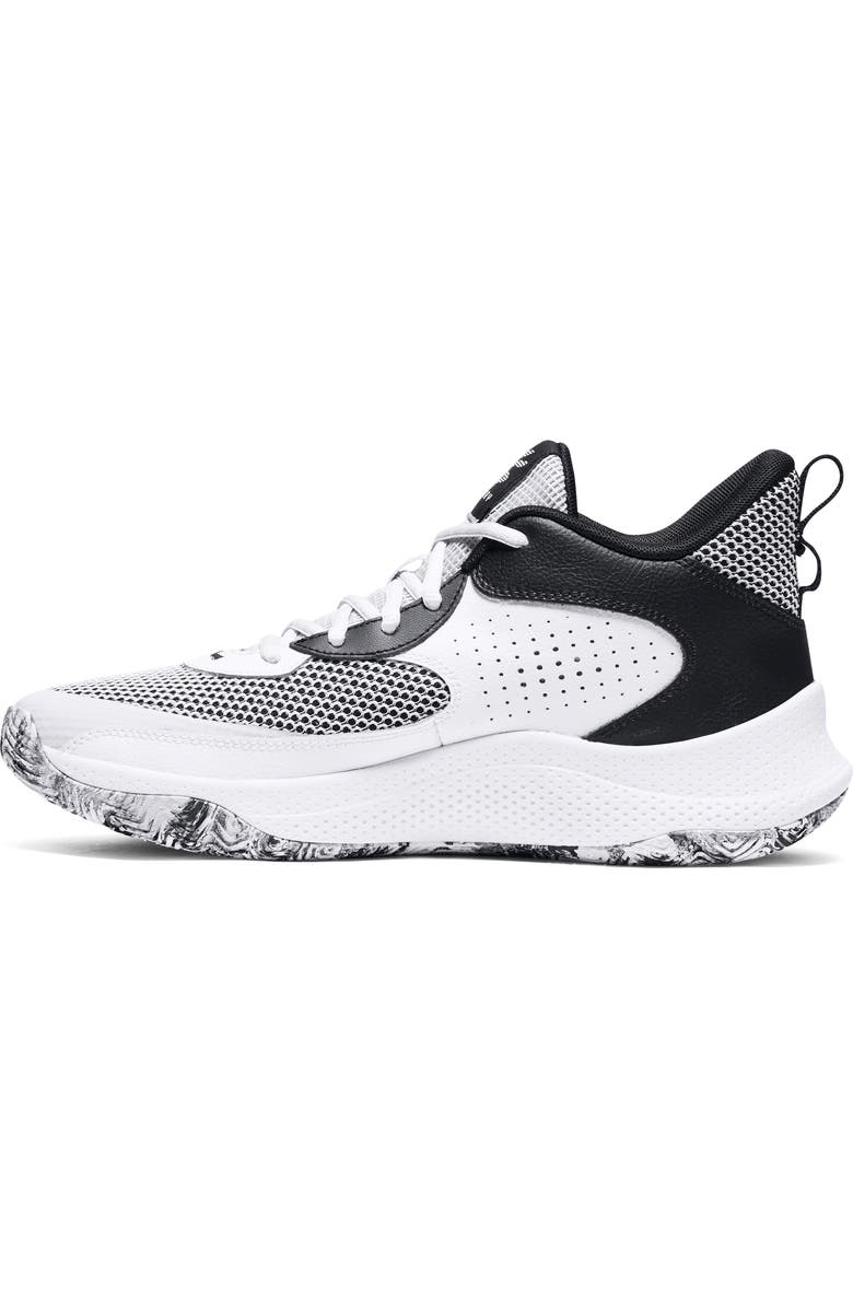 Under Armour Gender Inclusive Curry Sneaker, Alternate, color, White