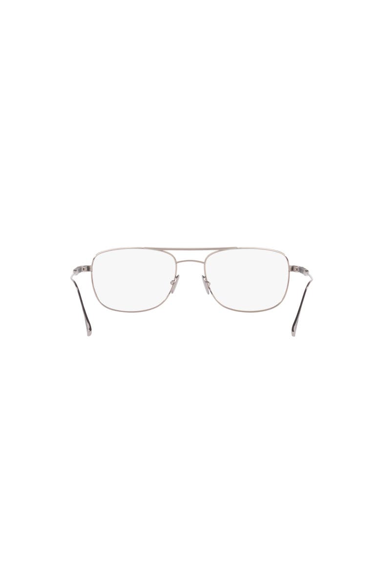 TOM FORD 54mm Square optical glasses, Alternate, color, Silver