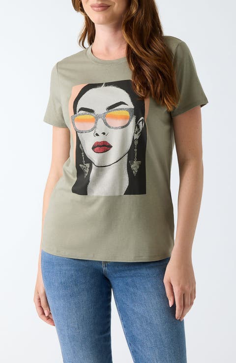 Sunglasses Mood Crewneck T-Shirt