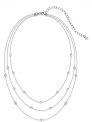 Ettika Crystal Station Layered Necklace