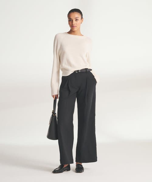 Shop Naadam Signature Cashmere Raglan Crewneck Sweater