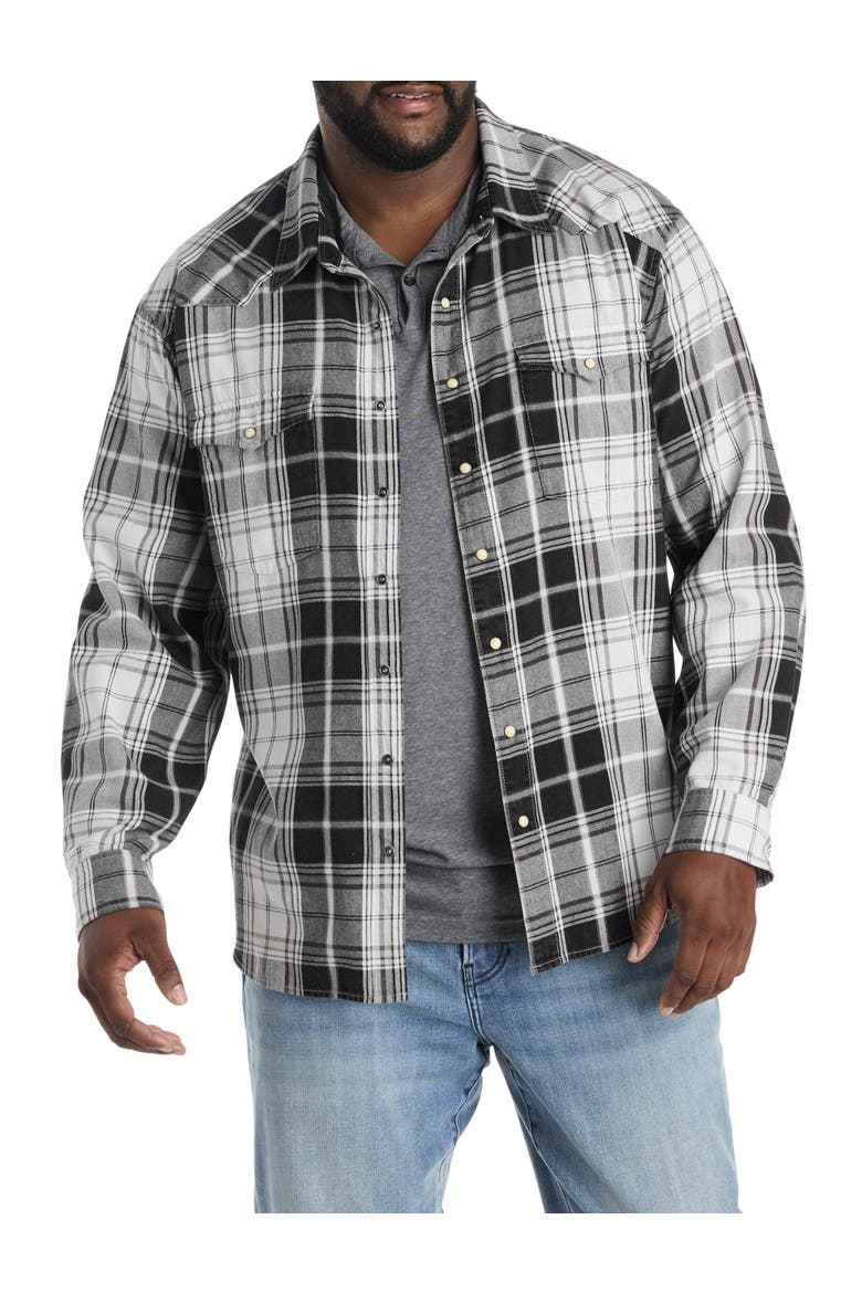 Big & Tall Masa Western Sport Shirt, Alternate, color, CREAM MULTI