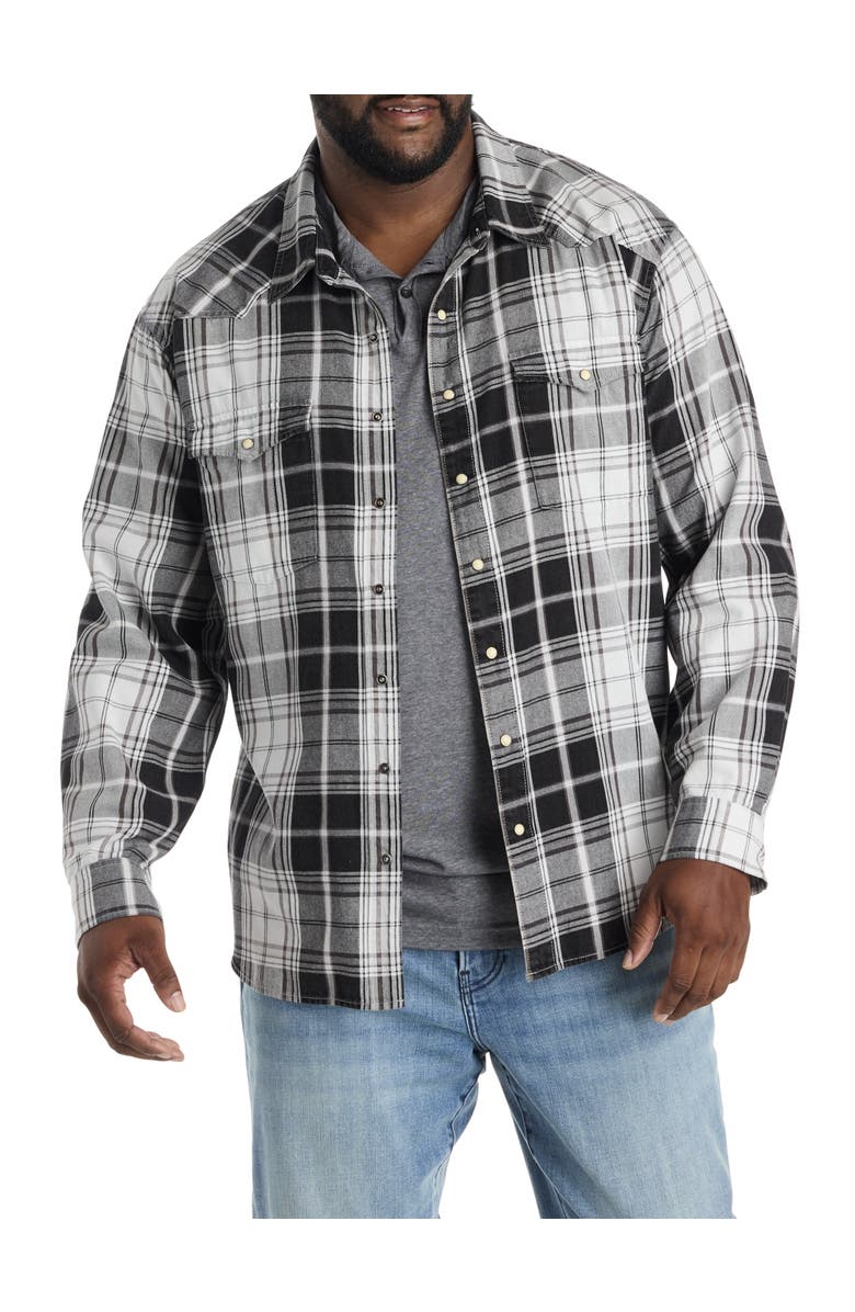 Lucky Brand Big 
Tall Masa Western Sport Shirt, Alternate, color, Cream Multi