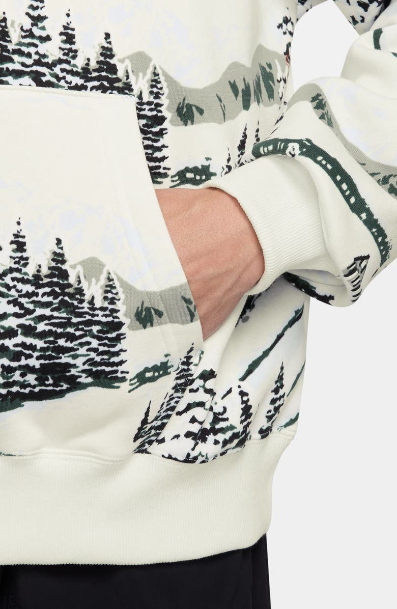 Jordan Brooklyn Fleece Holiday Hoodie, Alternate, color, Sail