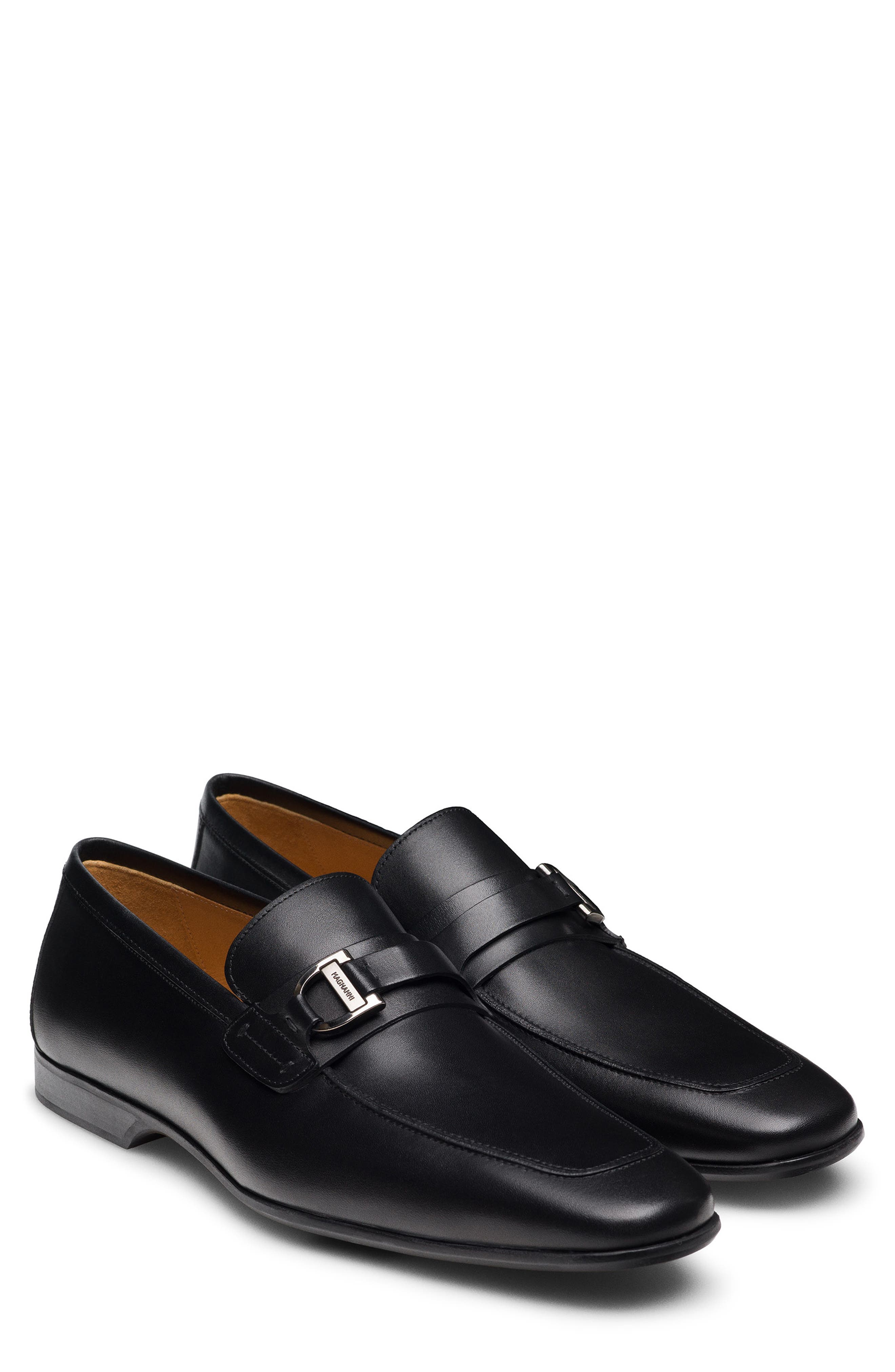 Magnanni Raso II Loafer, Main, color, Black