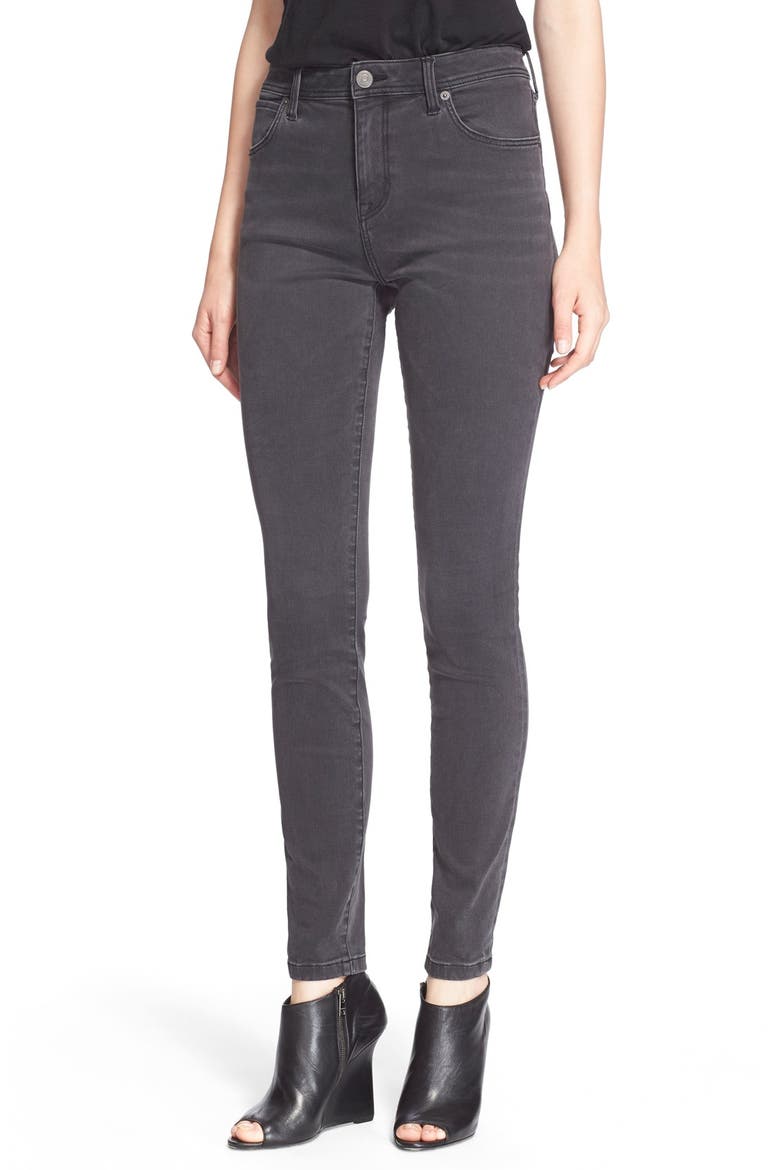 Skinny Jeans, Main, color, MID GREY
