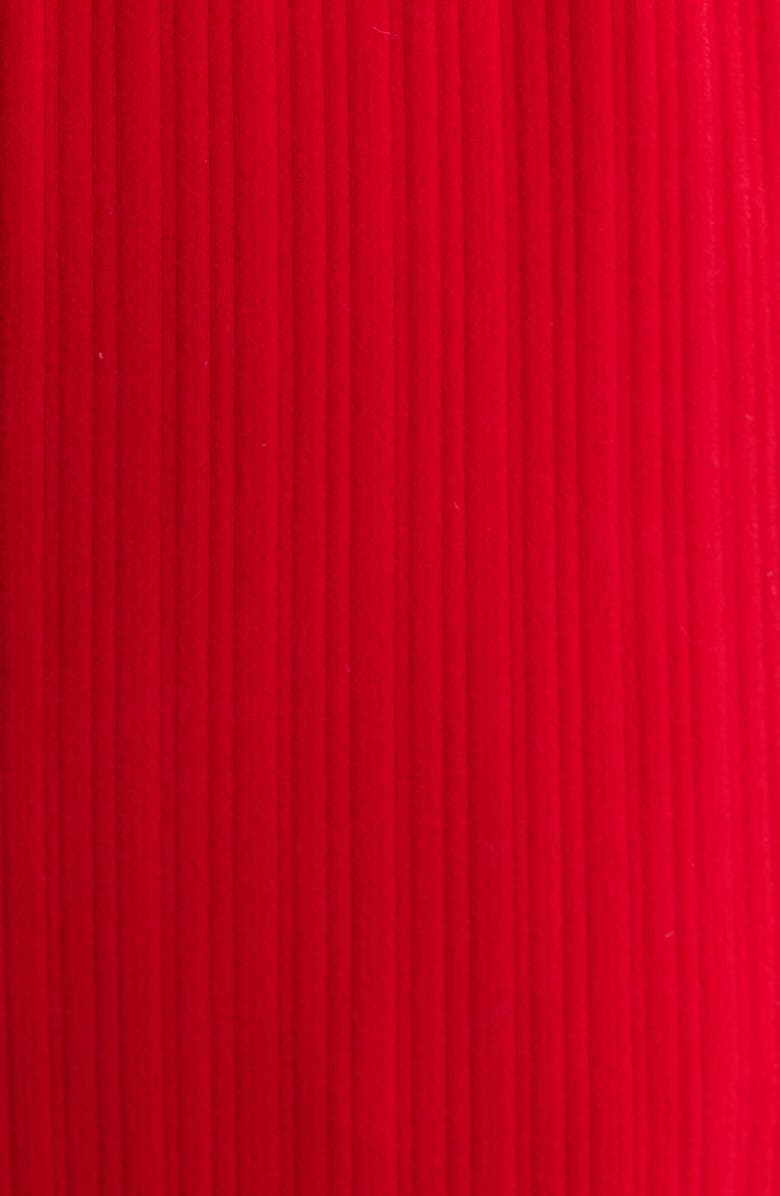 Beyond Yoga Breathe Easy Ribbed Drawstring Waist Pants, Alternate, color, Holly Red