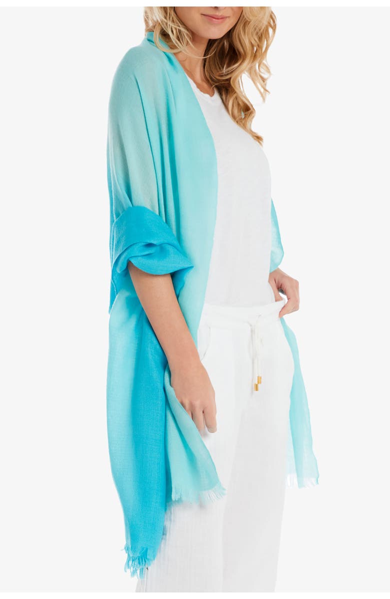 HELEN JON Essential Wrap, Alternate, color, Sky Blue