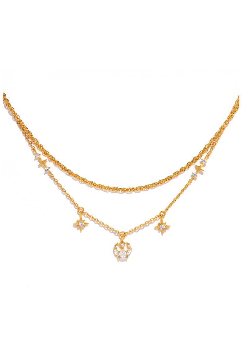 Star Wars Rebel Alliance Charm Necklace, Main, color, GOLD