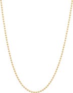 Sara Weinstock 18k Gold Bead Necklace