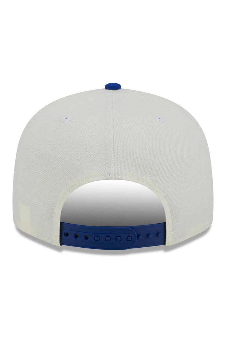 New Era Men's New Era Cream/Royal New England Patriots City Originals 9FIFTY Snapback Hat, Alternate, color,