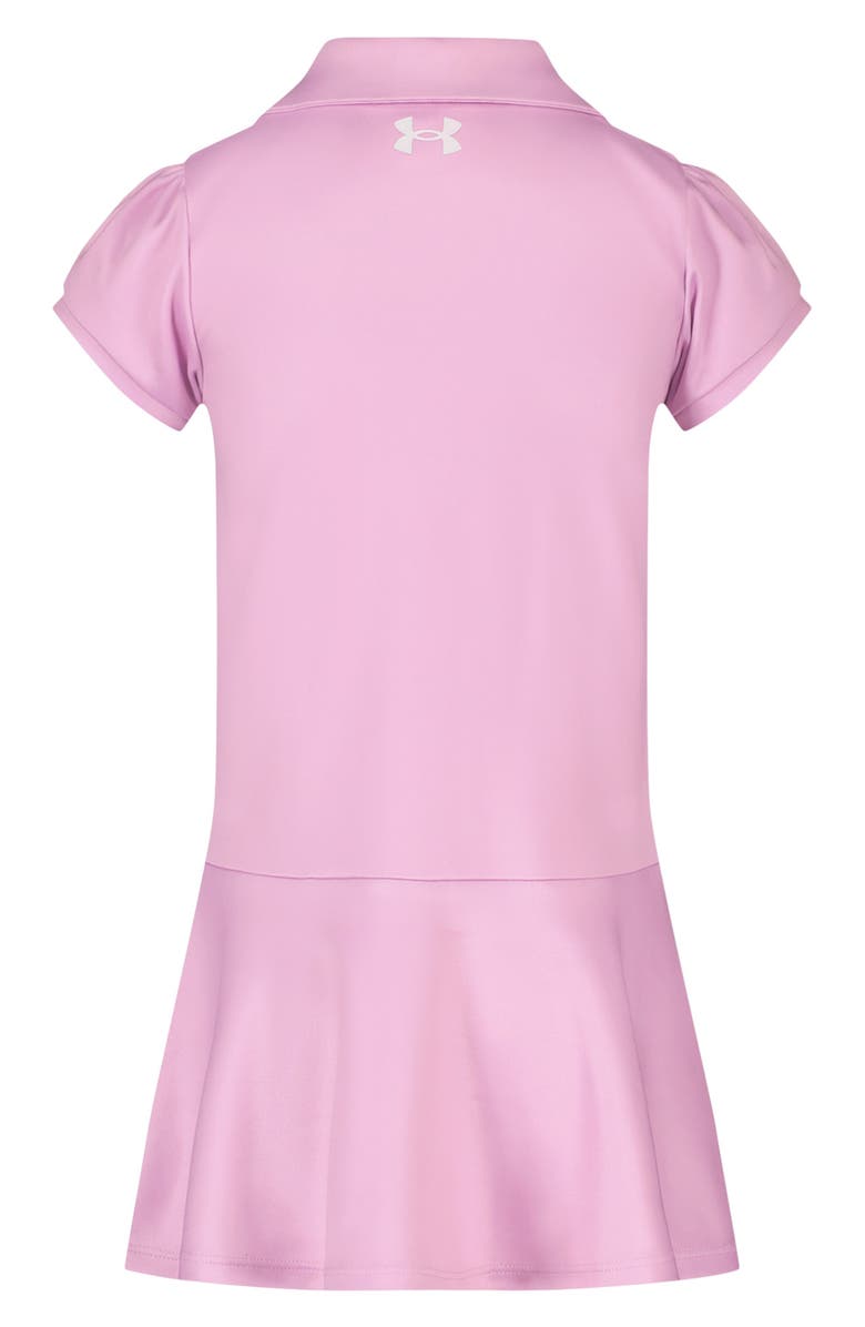 Under Armour Kids' Polo Dress, Alternate, color, Pink Dawn