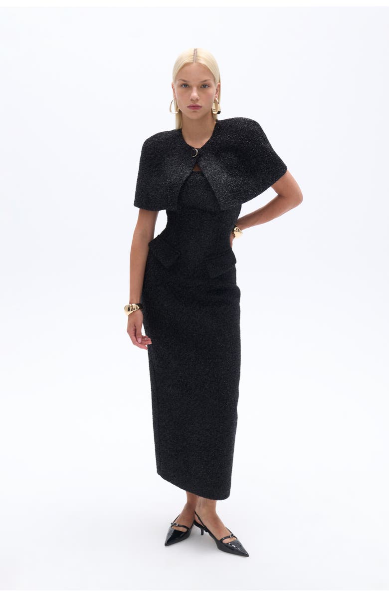 Nocturne Strapless Maxi Dress, Main, color, 