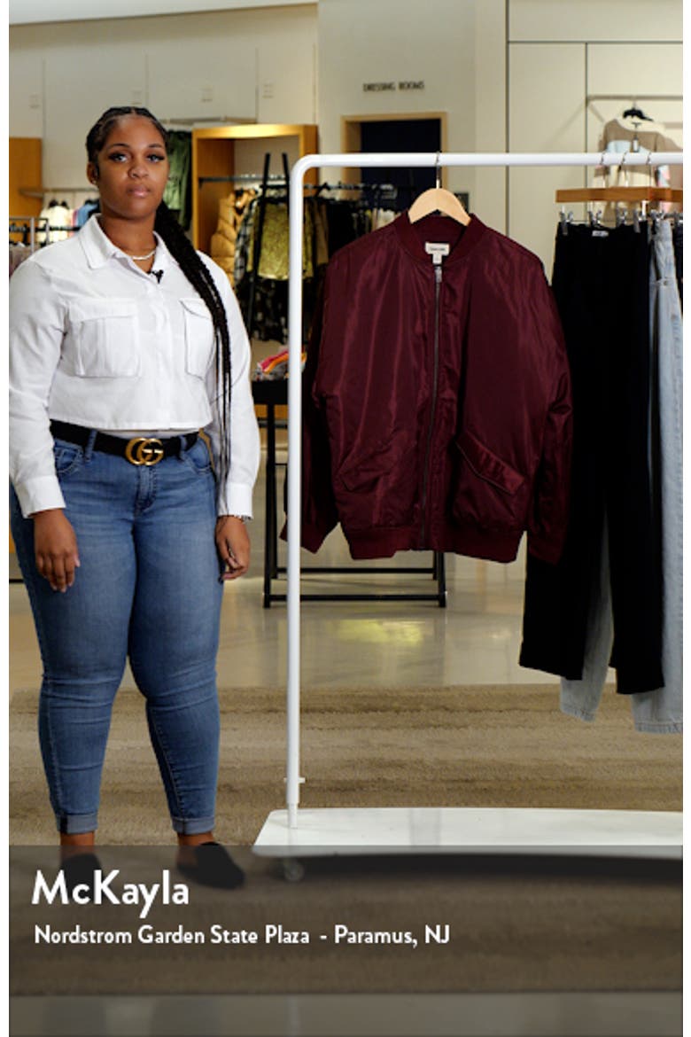 Oversize Bomber Jacket video