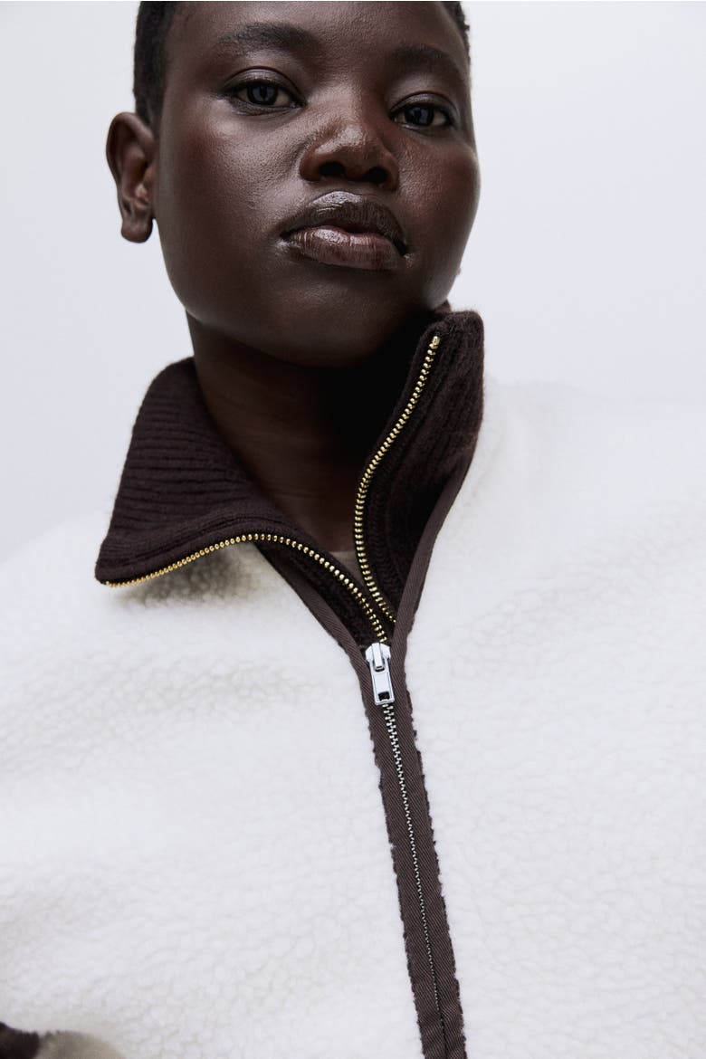 Teddy Gilet, Alternate, color, Cream