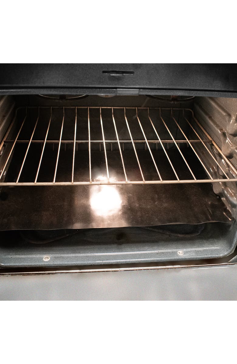 Norpro Silicone Oven Liner Fits Most Standard Sized Ovens and Toaster Ovens, Alternate, color, Black