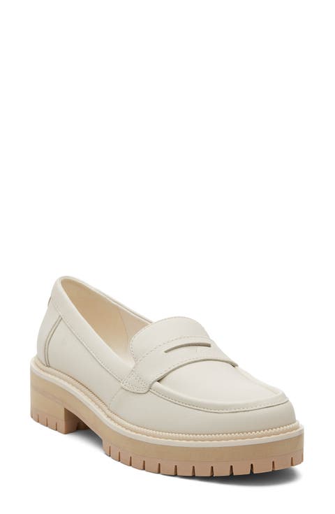 Cara Platform Penny Loafer (Women)
