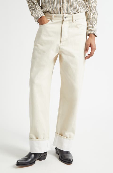 BOTTEGA VENETA ボッテガヴェネタ TROUSER パンツ ホワイト BOTTEGA VENETA(ボッテガヴェネタ) パンツ(レディース) - 海外